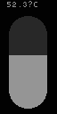 grayscale-slow-64x128-thermometer 64x128